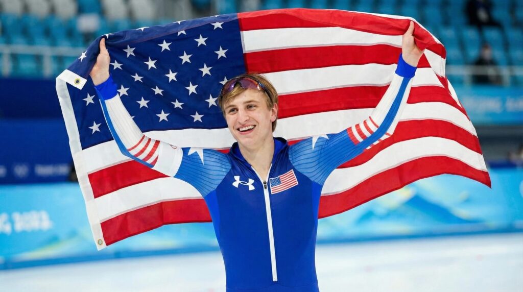 Jordan Stolz Wins Second Gold as Brazil Makes Winter Olympic History