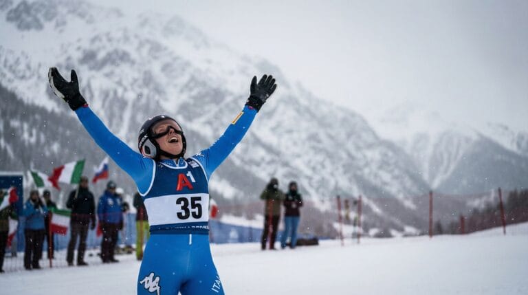 35-Year-Old Federica Brignone Makes Olympic History in Milano Cortina Super-G