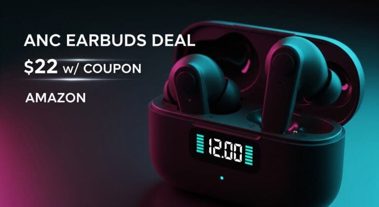 Amazon deal watch: Exzhig “ANC” earbuds drop to about $22 with a clip-on coupon