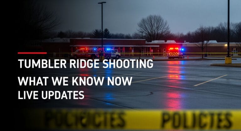 Canada School Shooting: 10 Dead, Dozens Injured in Tumbler Ridge Tragedy