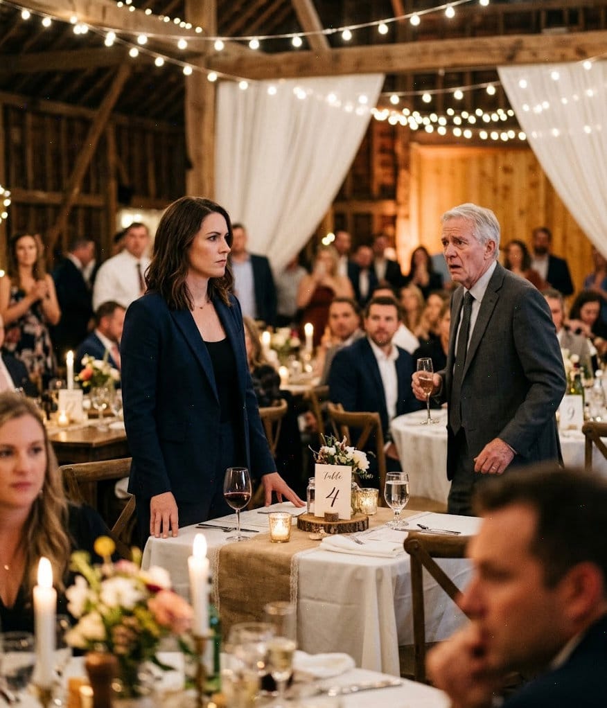 I Raised My Sister Alone for 16 Years. At Her Wedding, Her Father-in-Law Insulted Me in Front of Everyone — Until I Stood Up and Said, "Do You Even Know Who I Am?"