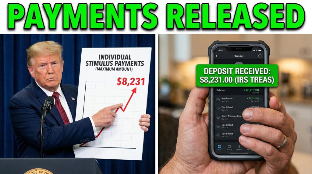 president Trump announcing the $8,231 Earned Income Tax Credit increase and March 2 refund release.