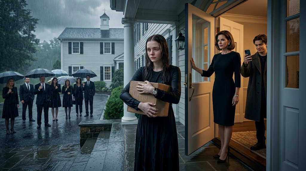 My Stepmother Threw Me Out in the Rain at My Father's Funeral. Three Weeks Later, a Judge Read His "Final Gift" Out Loud in Court.
