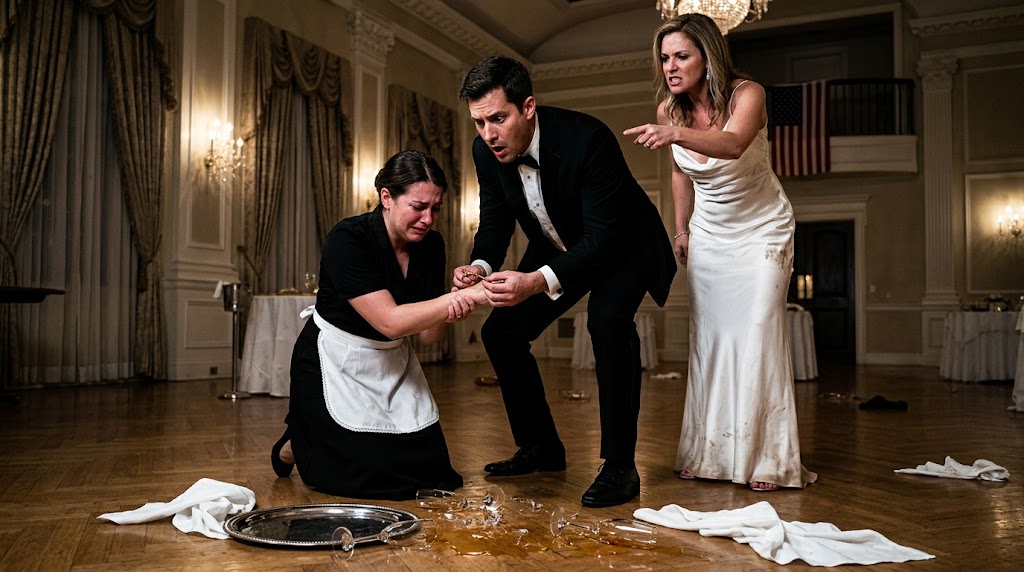 My Billionaire Boss Tried To Have Me Arrested For Ruining A $15,000 Dress. Then He Saw My Hands And Cancelled His Wedding.