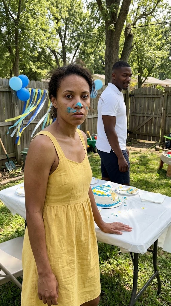 He Smashed His Wife's Face Into Their Son's Birthday Cake in Front of Everyone — Then the Ballroom Doors Opened and He Lost Everything