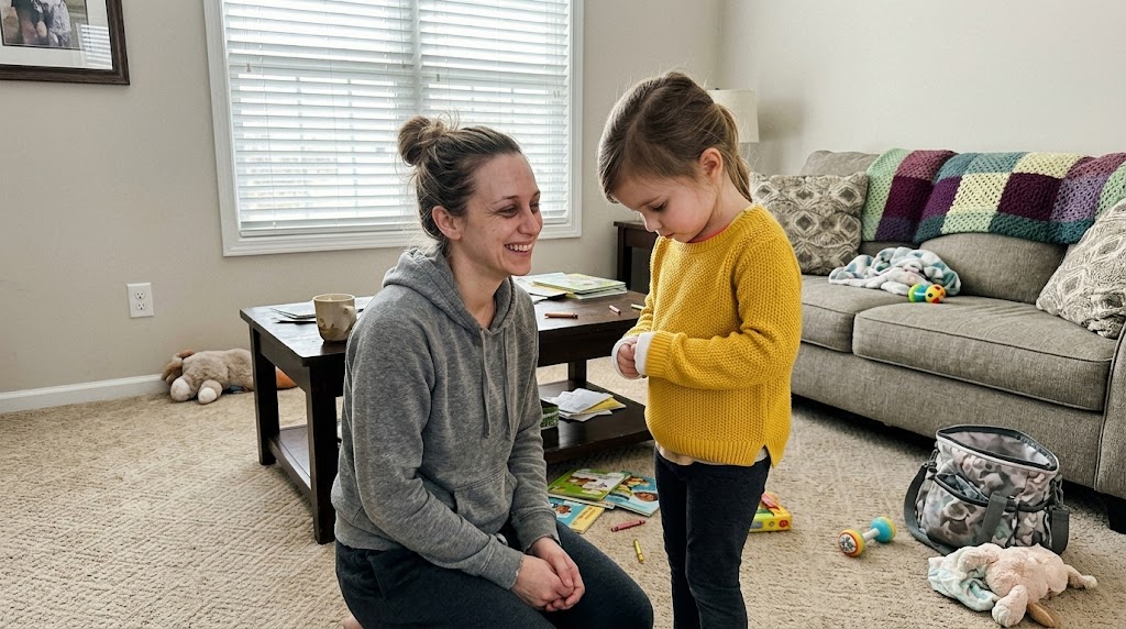 My Daughter Whispered Two Words When I Got Home From the Hospital — So I Drove Straight to the Police Station With My Newborn in My Arms