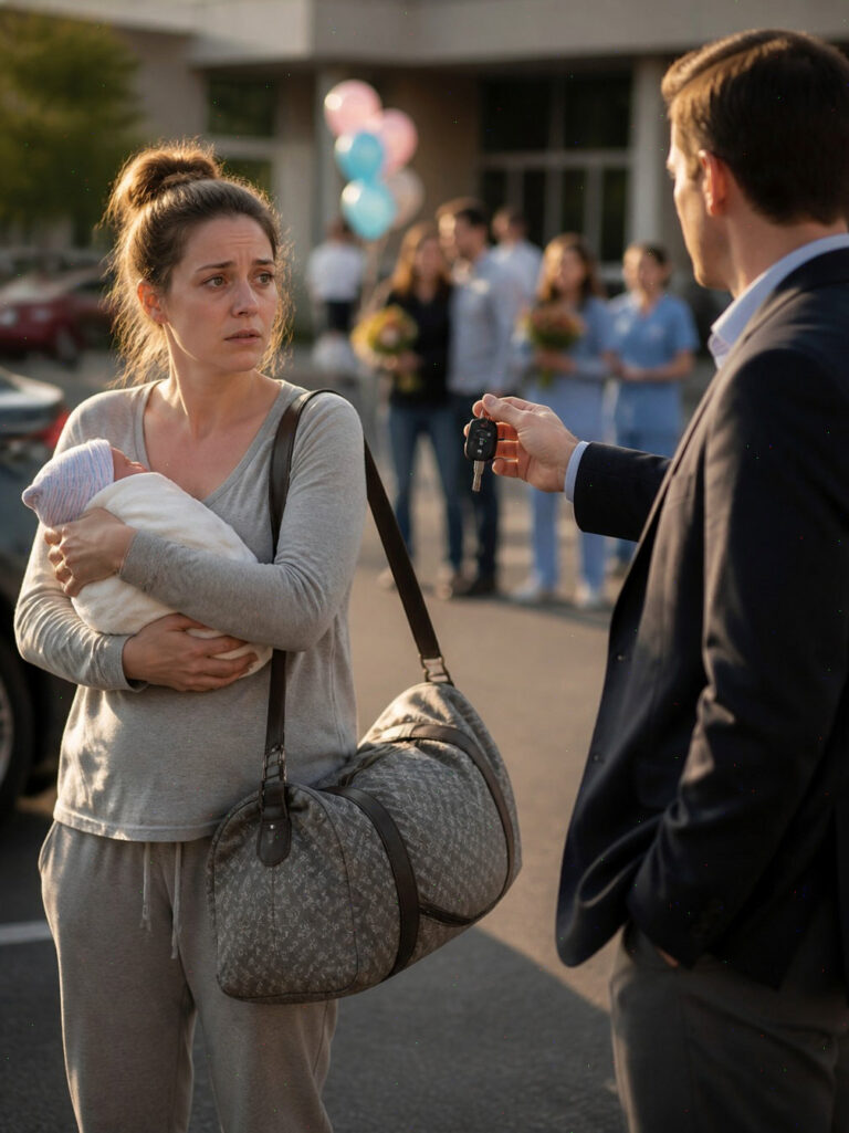 My Husband Left Me in the Hospital Parking Lot Four Days After I Gave Birth — So He Could Make His Dinner Reservation