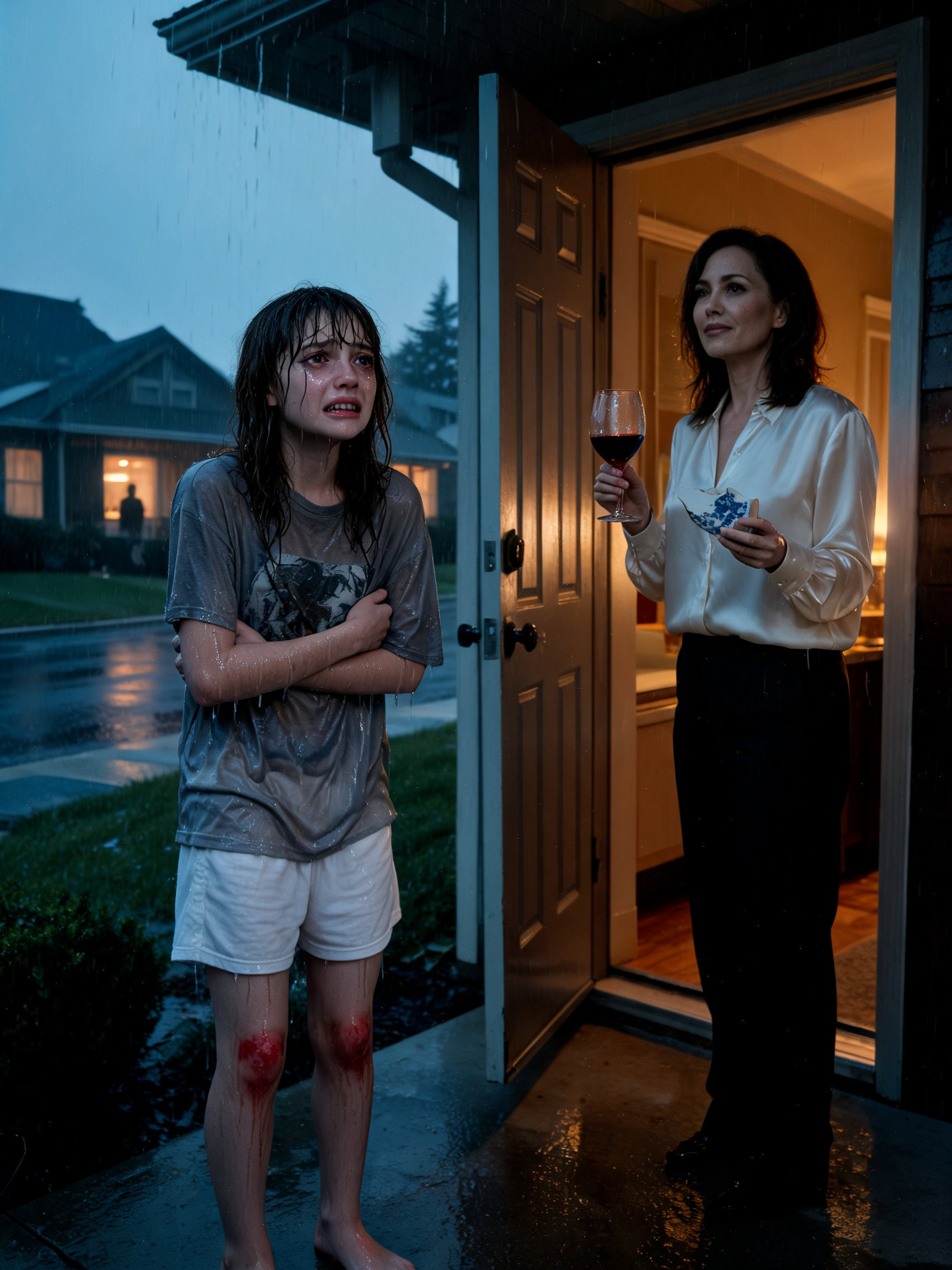 She Dragged Me Into A 38-Degree Storm Over A Broken Plate. Then Dad Came Home Two Hours Early And Saw Everything.